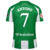 Fotballtrøye Real Betis Antony 7 Hjemmedrakt 2025-26 Kortermet